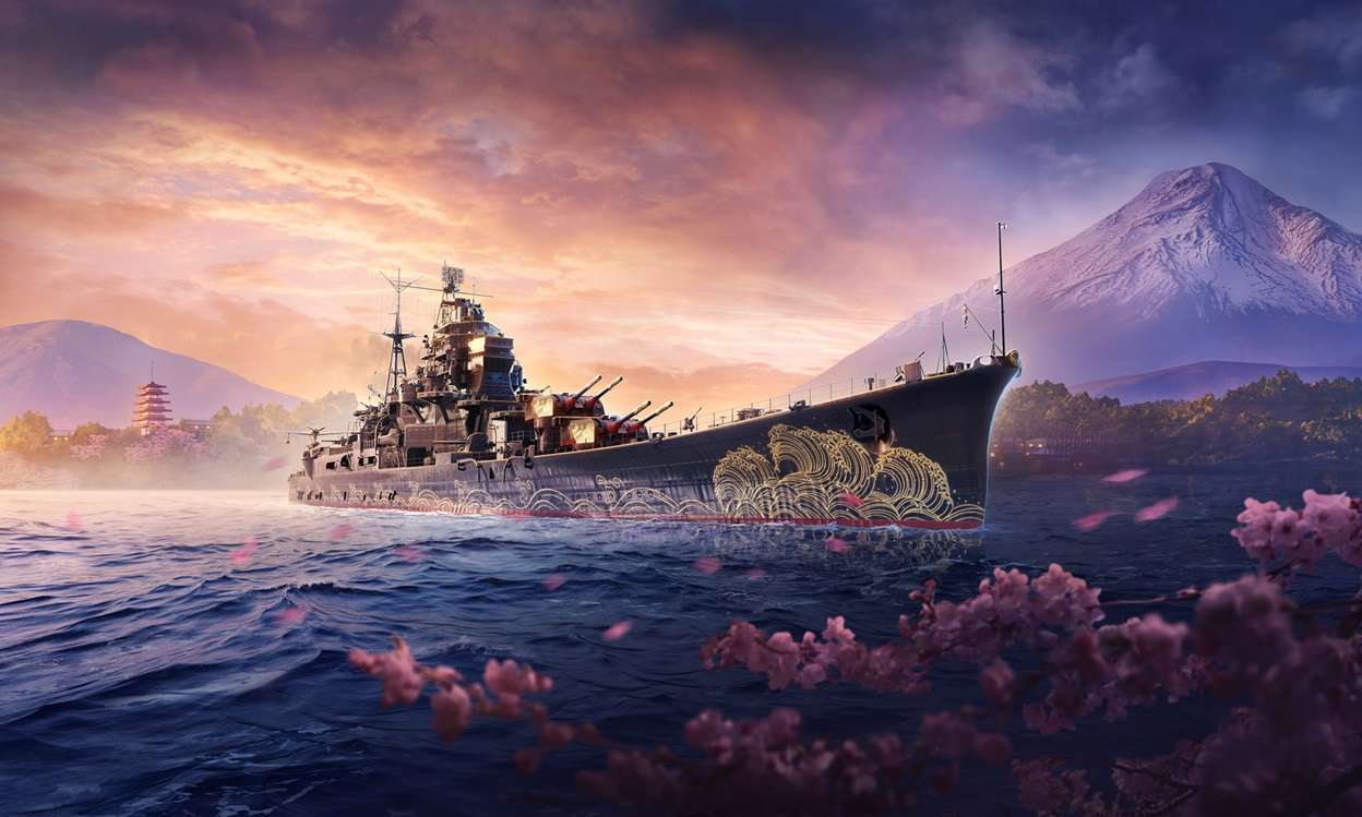 World of Warships Legends Adds Roman Empire and Japanese Light Cruiser Content
