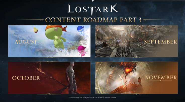 The Latest Roadmap for Lost Ark Revealed by Amazon Games