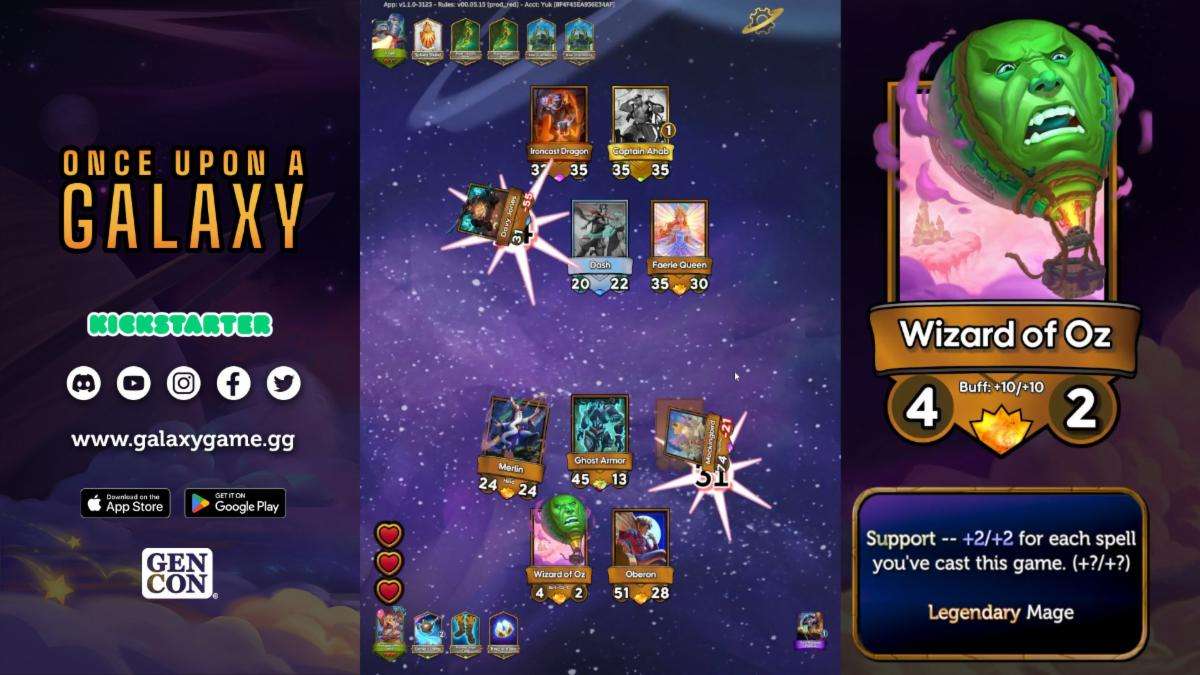 Once Upon a Galaxy Mobile Card Game Announced by Million Dreams Games