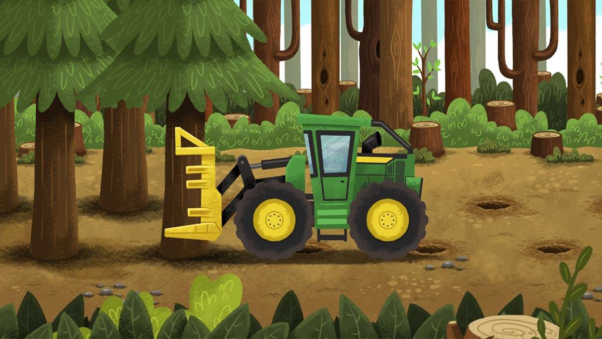 Farming Simulator Kids Releases Forestry Pack and Welcomes Squirrels to the Mix