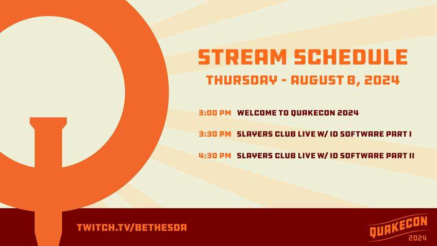 QuakeCon 2024 Kicks off Thursday, August 8 with BYOC, Livestream, Charitable Giving, and More