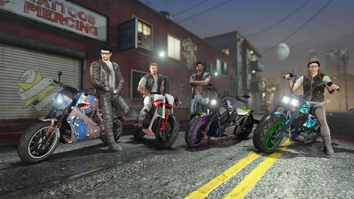 GTA Online Features Double Rewards on Hasta La Vista, Biker Business Bonuses, Plus Much More