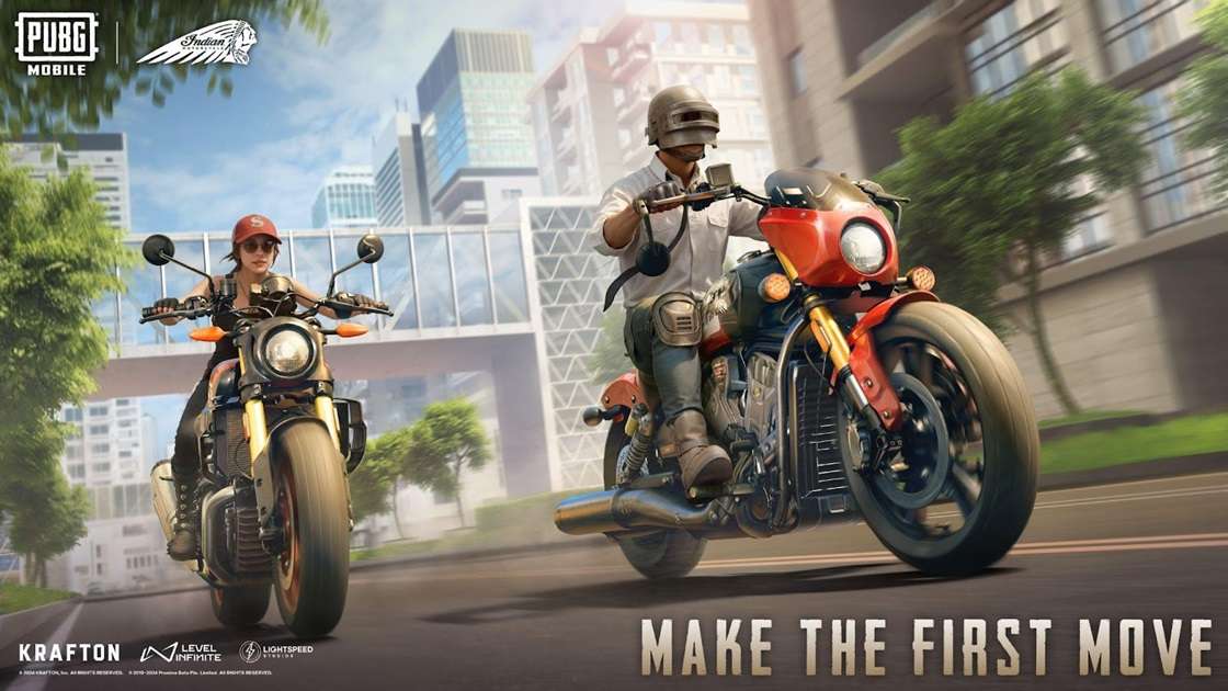 PUBG Mobile and Indian Motorcycle Collaborate with in-Game Giveaway and New Content