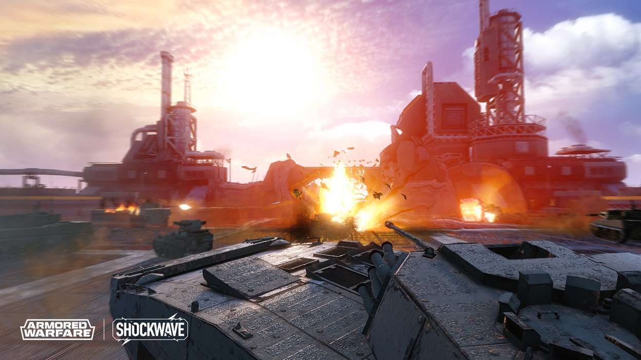 Today's Shockwave Update for Tactical Tank MMO's ARMORED WARFARE Introduces Fierce New Game Mode