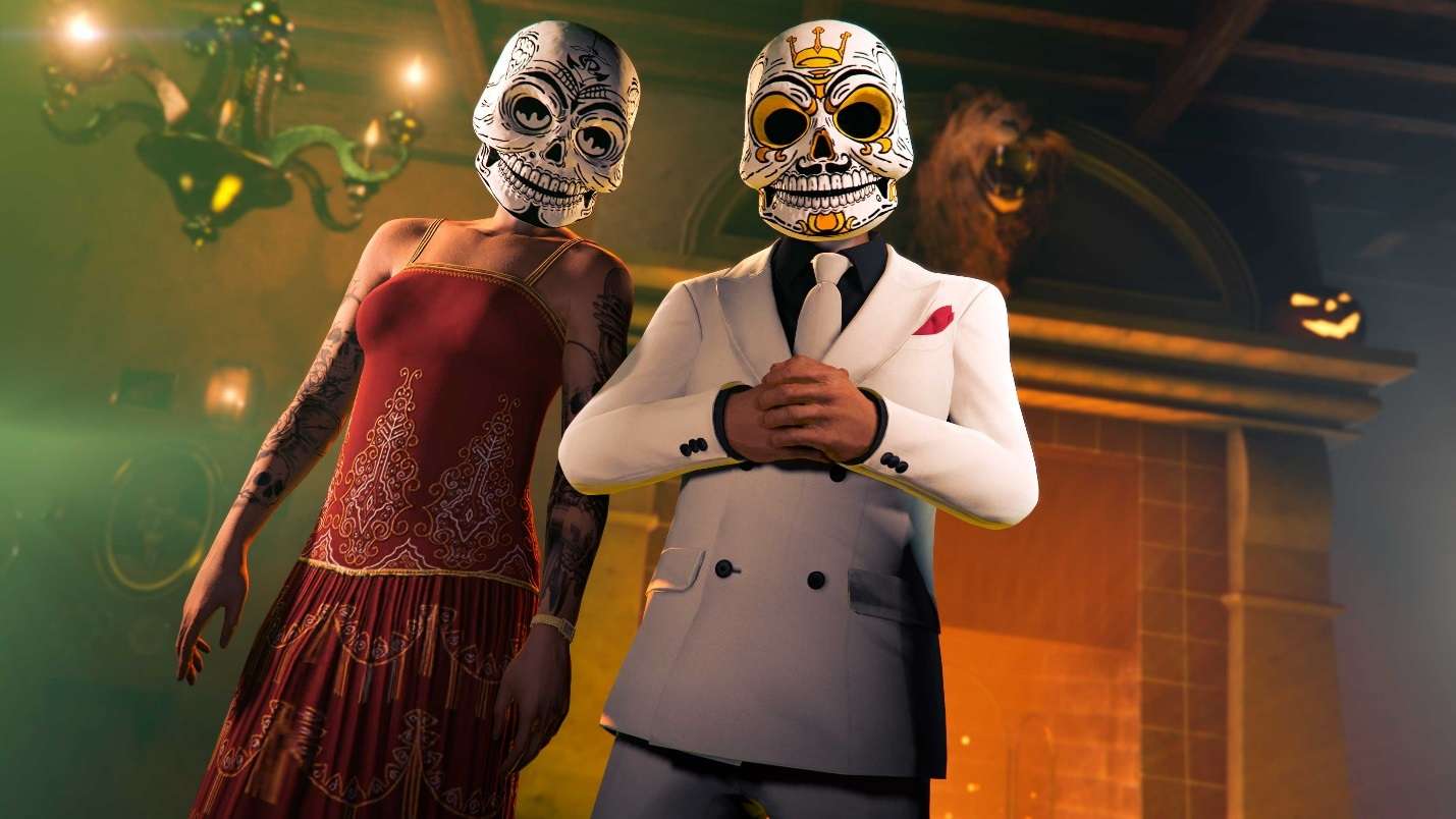 This Week GTA Online Features Free Masks, Día de Muertos Rewards, Slasher Bonuses, Plus More