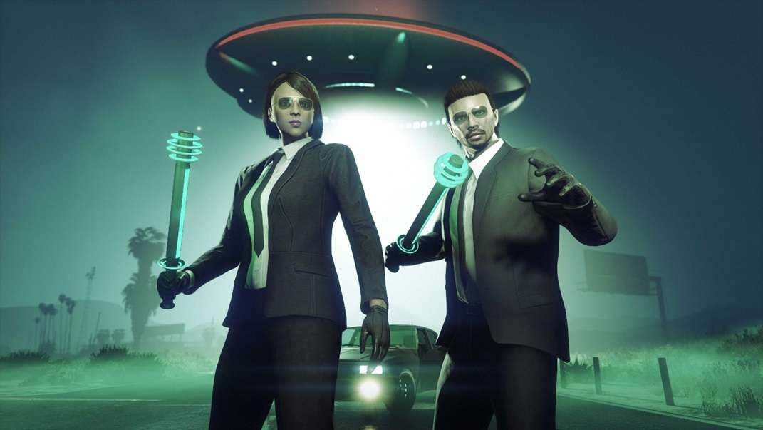 This Week GTA Online Features Free Masks and Tees, Abduction by Aliens, Plus More