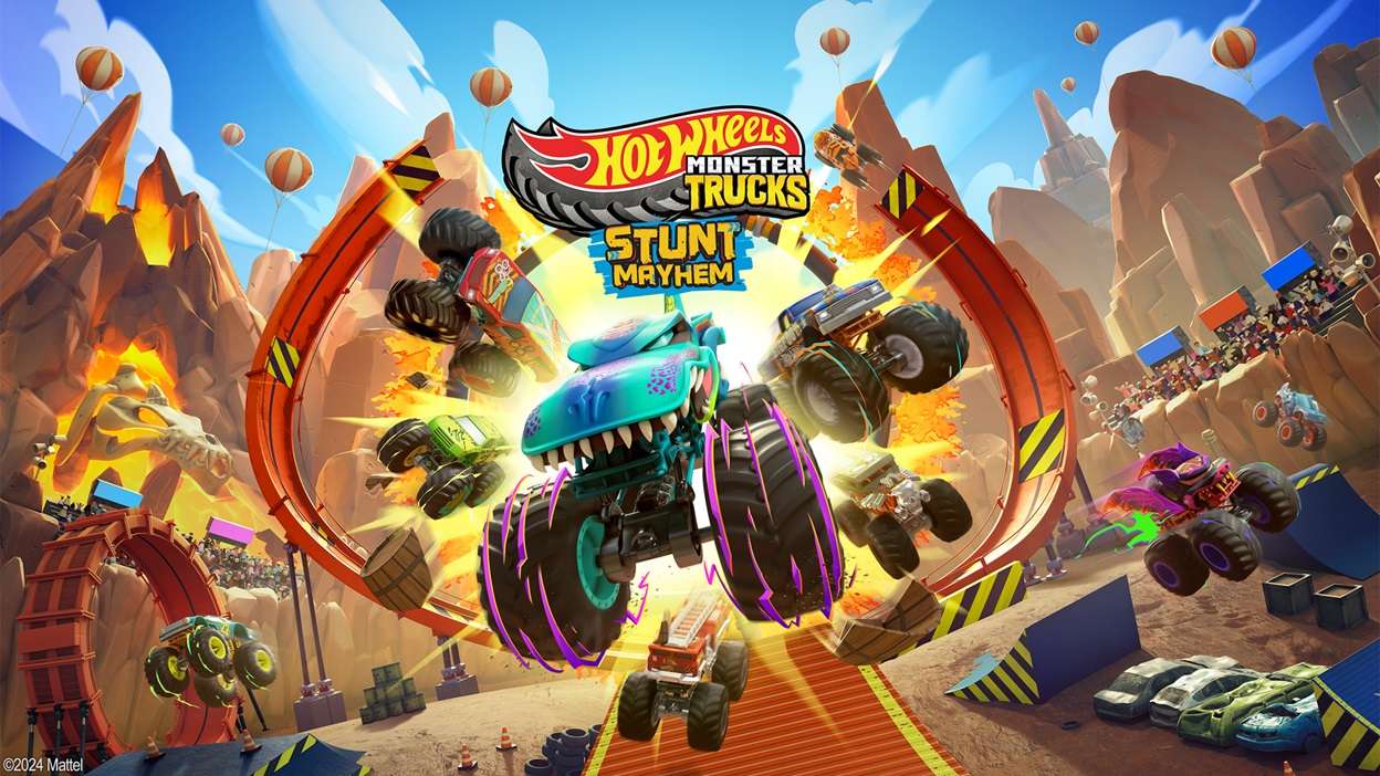 Hot Wheels Monster Trucks: Stunt Mayhem Now Available for Consoles and PC