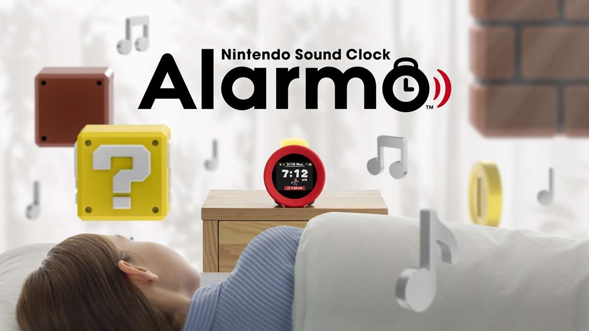 Nintendo Sound Clock: Alarmo - Now Available - Makes Waking Up Fun!