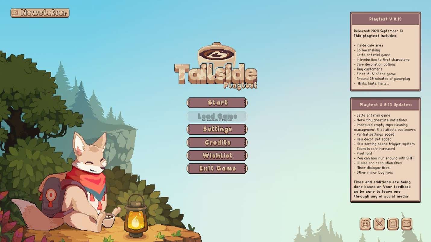 Tailside: Cozy Cafe Sim Preview for Steam