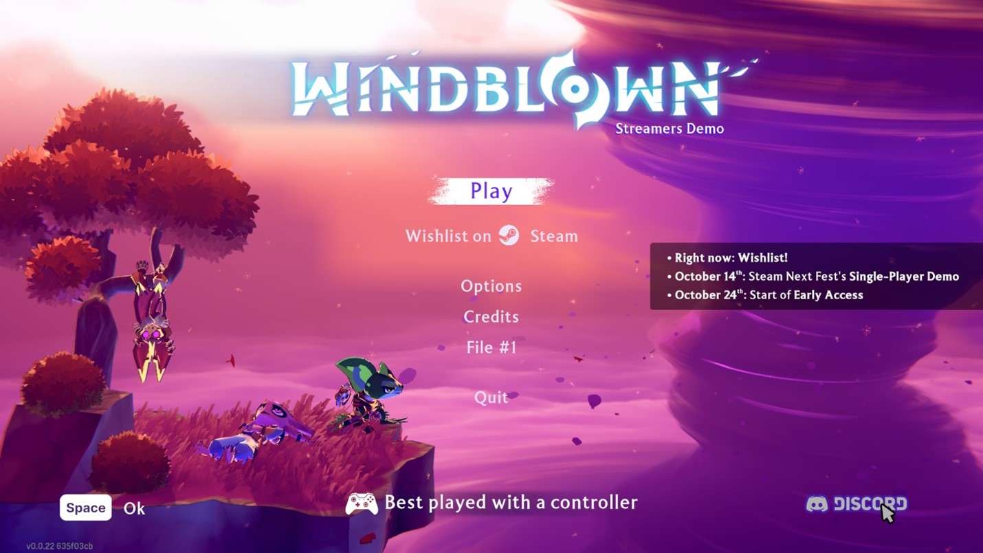 WINDBLOWN Preview for Steam Early Access