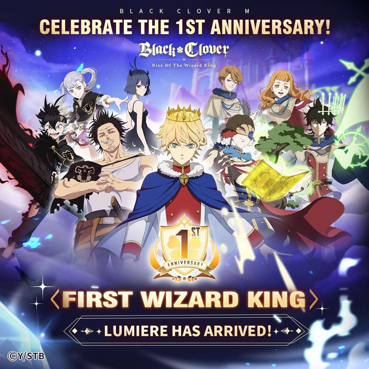 Black Clover M Releases a New Limited-Time SSR Mage to Celebrate Its First Anniversary