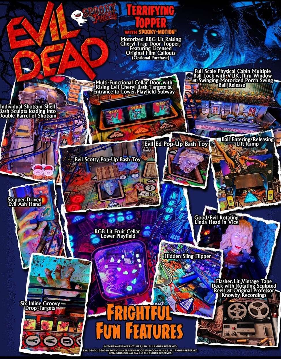 Evil Dead Pinball Gameplay Reveal Plus Q&A Session Notes with Spooky Designer Corwin “Bug” Emery