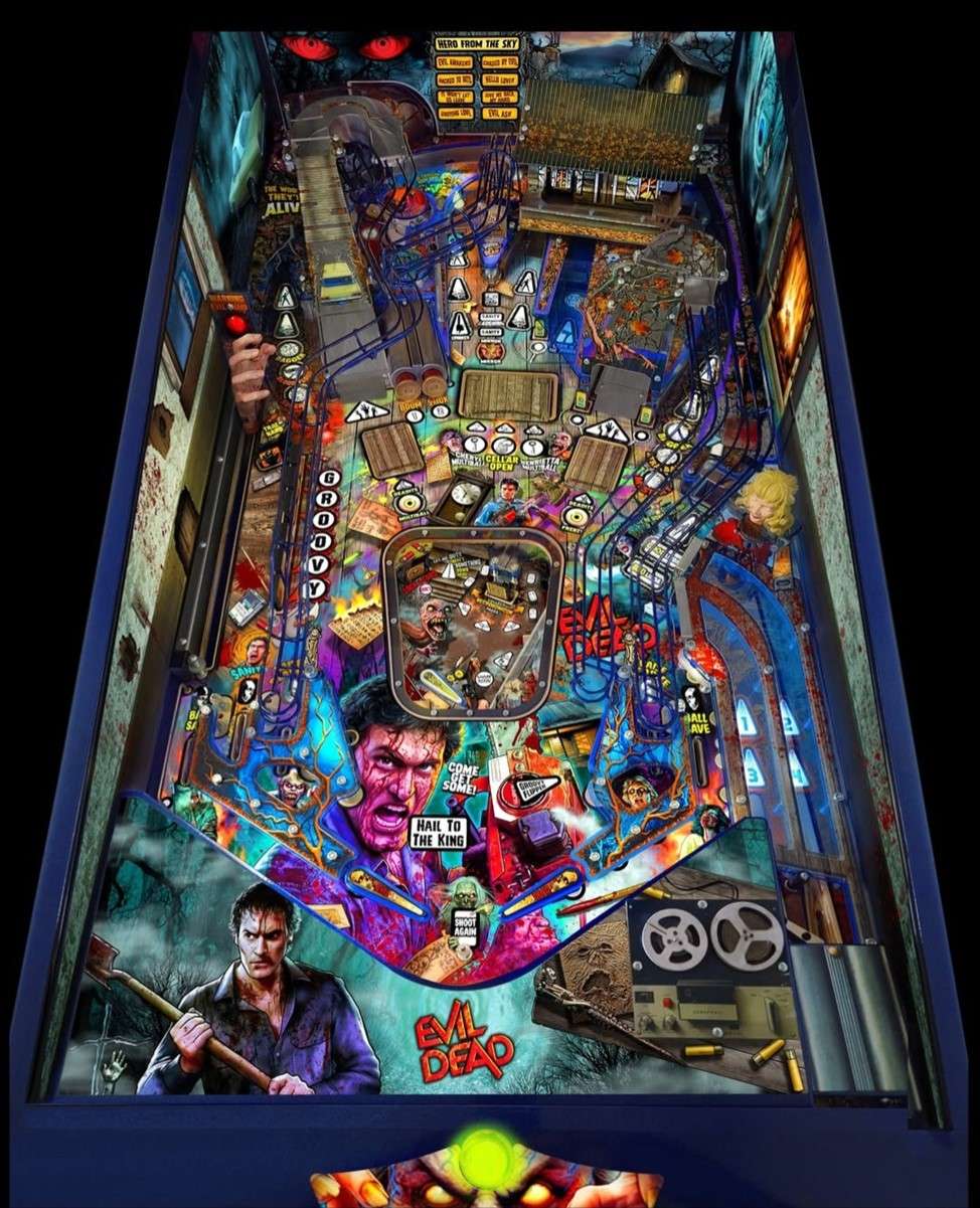 Evil Dead Pinball Gameplay Reveal Plus Q&A Session Notes with Spooky Designer Corwin “Bug” Emery