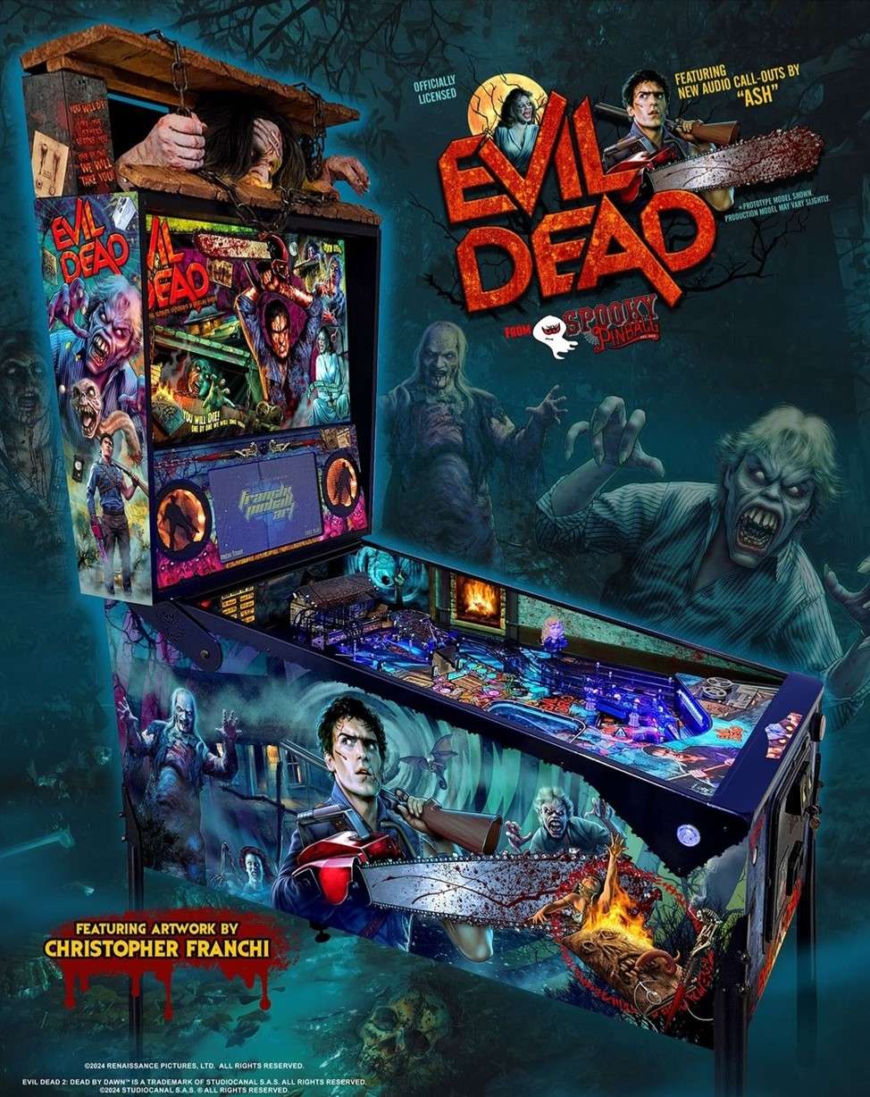 Evil Dead Pinball Gameplay Reveal Plus Q&A Session Notes with Spooky Designer Corwin “Bug” Emery