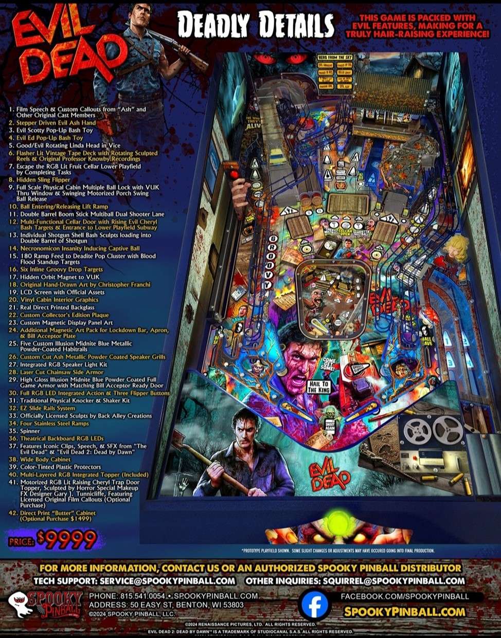 Evil Dead Pinball Gameplay Reveal Plus Q&A Session Notes with Spooky Designer Corwin “Bug” Emery