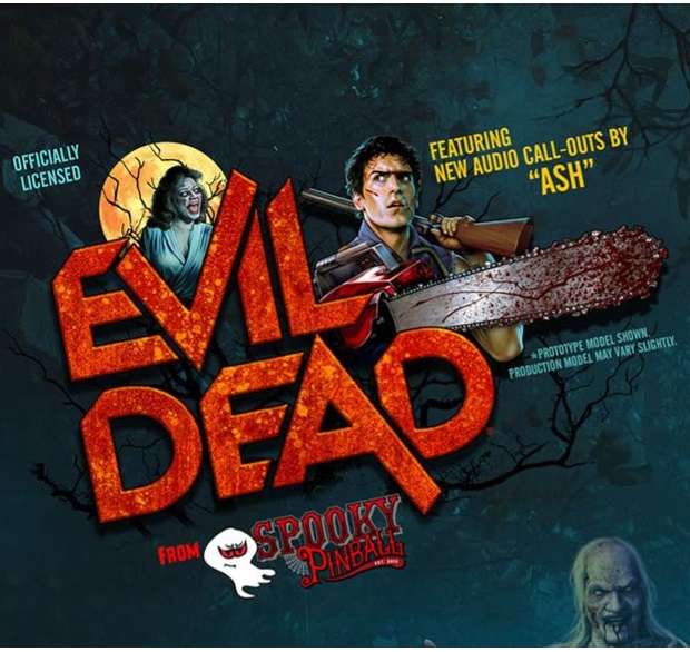 Spooky Pinball Announces The Evil Dead Pinball