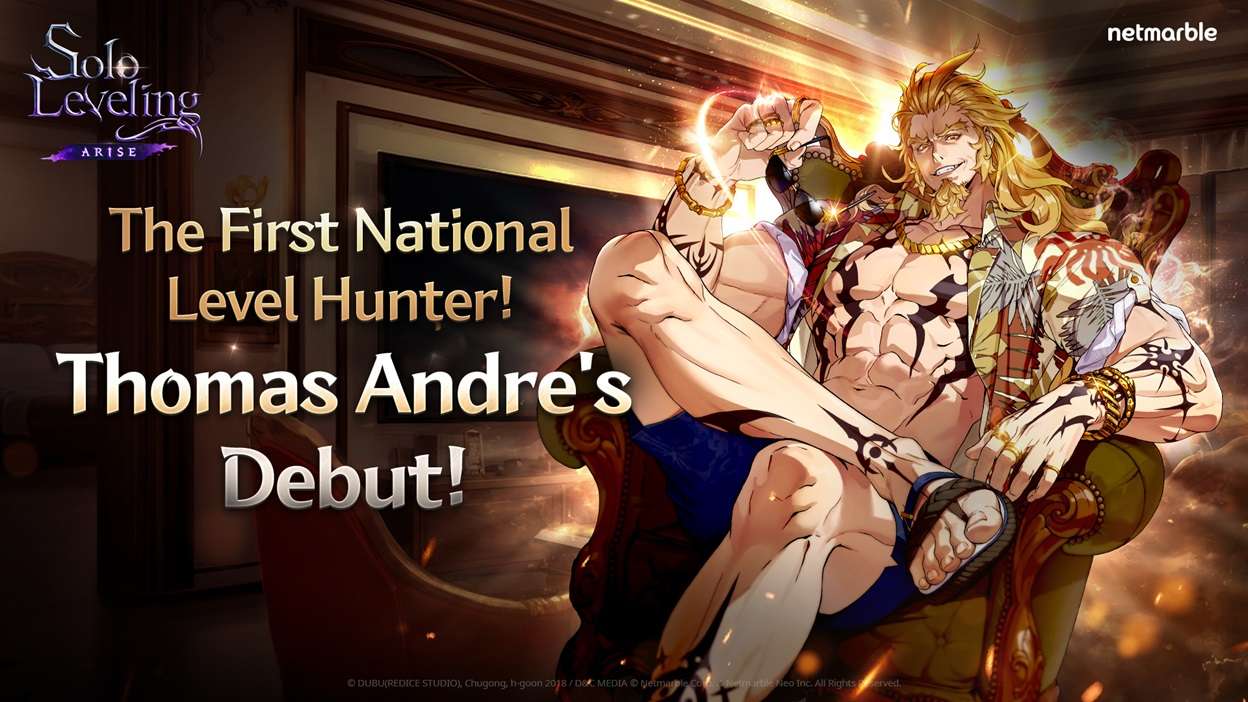 Netmarble Releases New Update for Solo Leveling: ARISE, Welcomes New SSR Hunter, THOMAS ANDRE