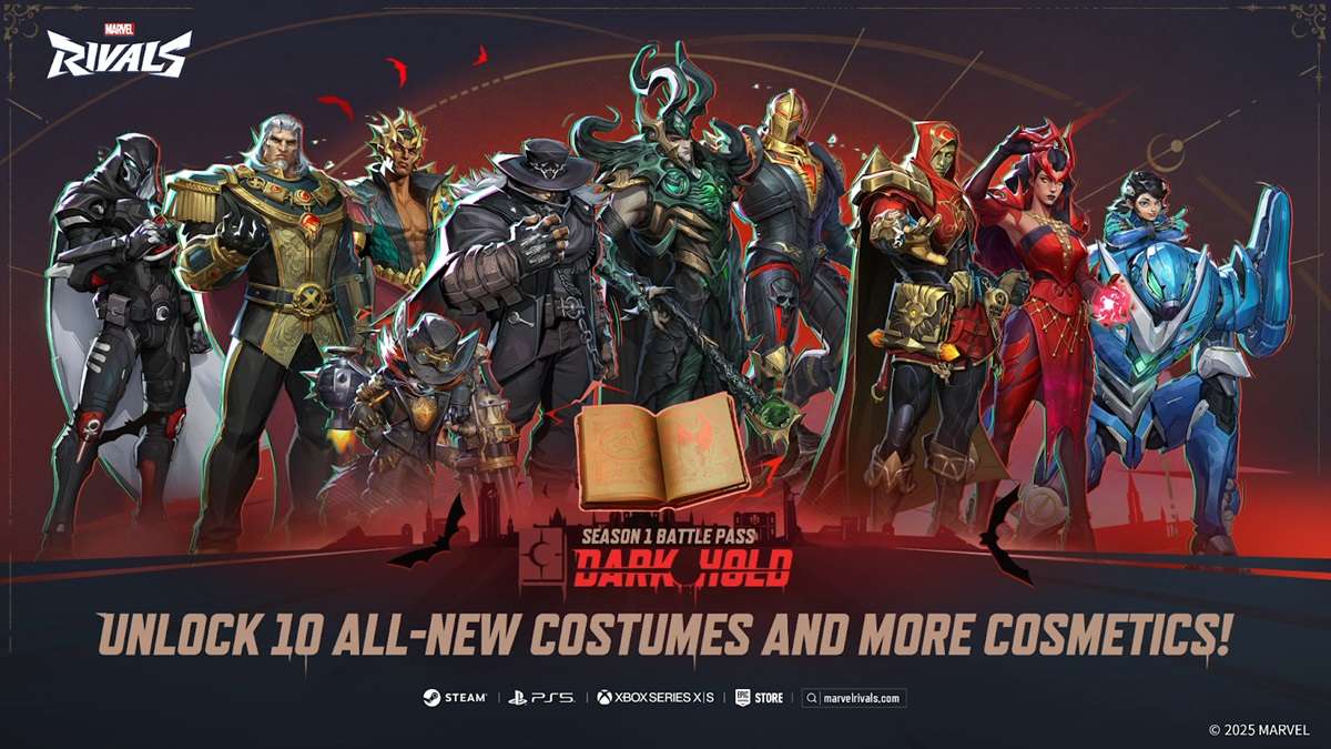 Season 1: Eternal Night Falls Battle Pass Costume Details Announced by MARVEL RIVALS