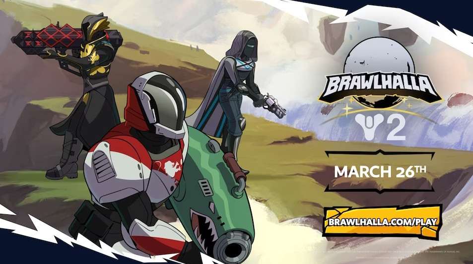 Ubisoft Announces Brawlhalla x Destiny 2 Guardians Crossover Event, Reveal Trailer