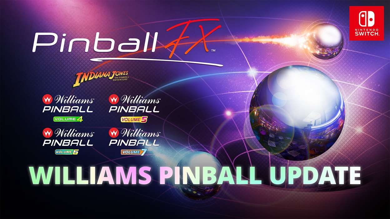 Zen Studios Announce Nintendo Switch and Mobile New Content Release for the Pinball FX Williams Pinball Update