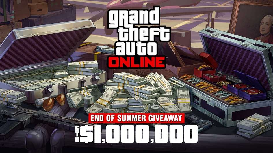 GTA Online this Week Features GTA$1M End of Summer Giveaway, Final Opportunity to Get a Free Drift Vehicle Plus More
