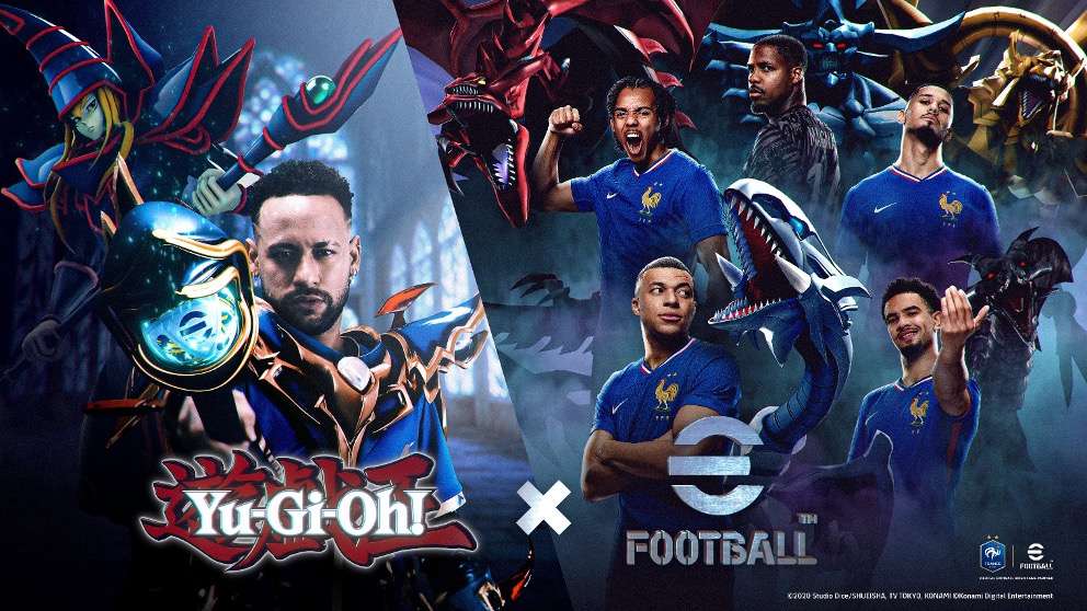 KONAMI Announces Special Collaboration Between the Yu-Gi-Oh! Card Game and eFootball, with Superstar Neymar Jr.