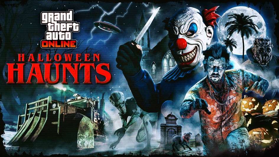 GTA Online this Week Features Halloween Celebrations with New Submerged Slasher Mode, Extraterrestrial Encounters, Plus More