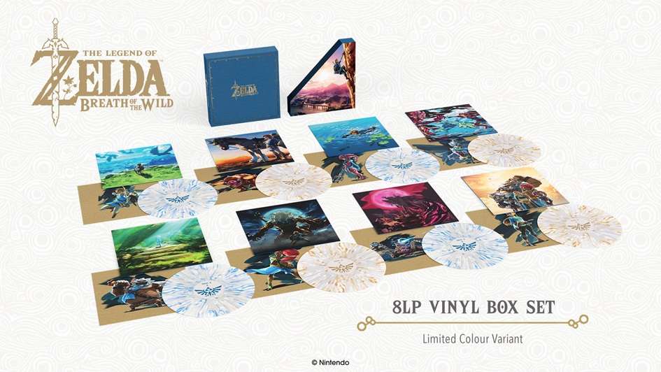 The Legend of Zelda: Breath of the Wild Vinyl Soundtrack Collection Announced by Nintendo and Laced Records