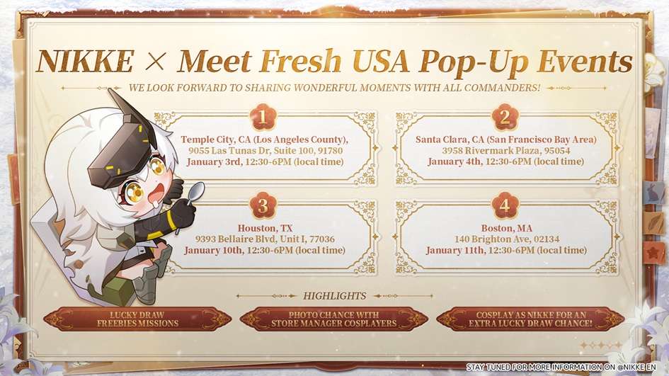 GODDESS OF VICTORY: NIKKE Releases Massive New Year Update