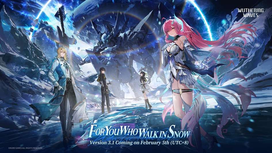 Additional Story Chapters, Playable Resonators, Zones, and More Featured in Wuthering Waves Version 3.1