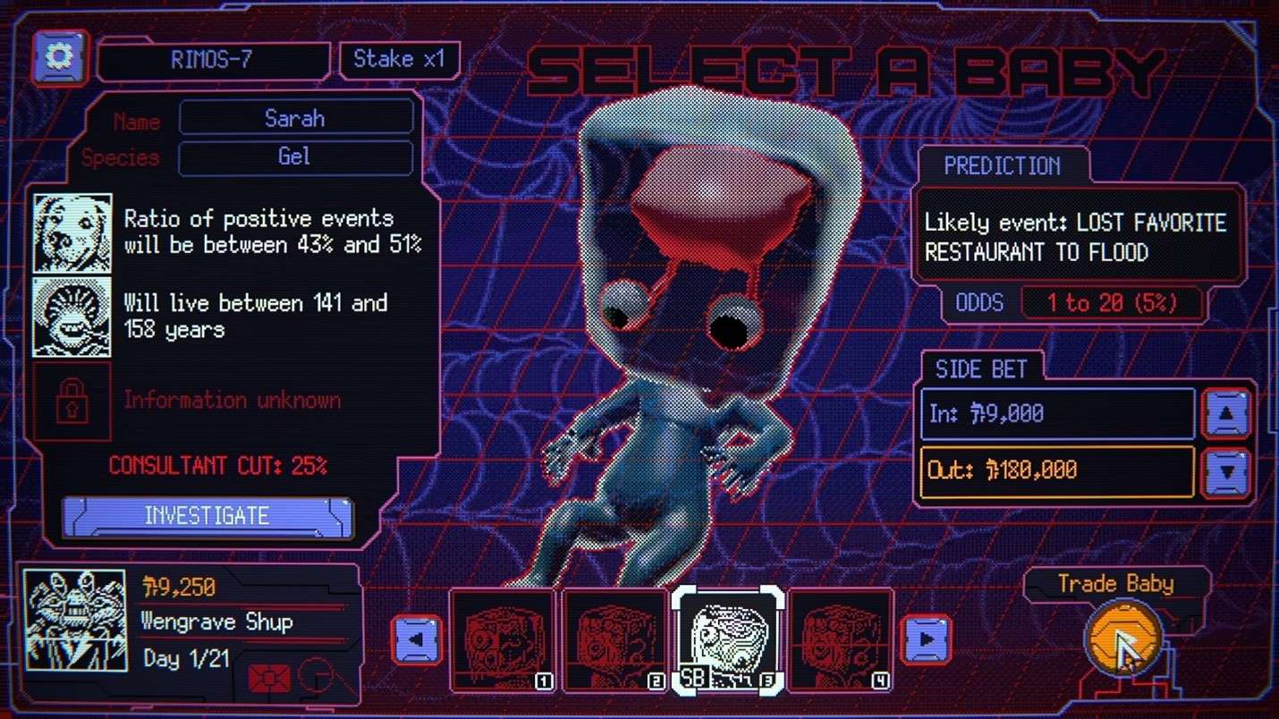 Space Warlord Baby Trading Simulator Review for Steam