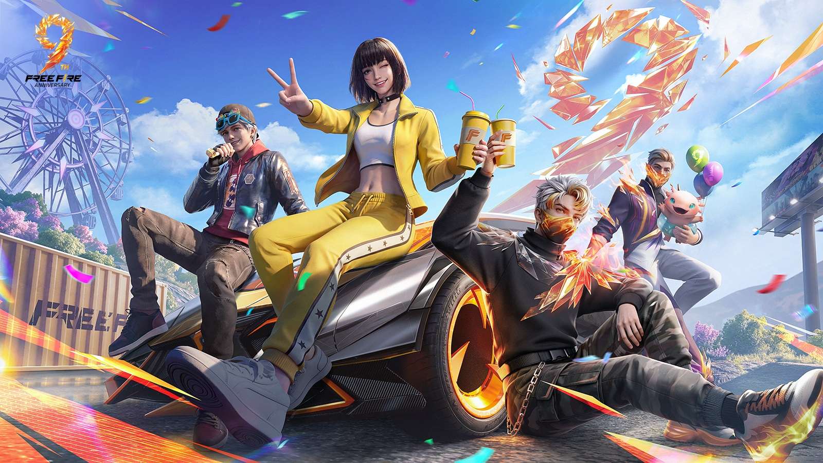 Garena FREE FIRE Celebrates 9th Anniversary with a Massive Social and in-Game Celebration