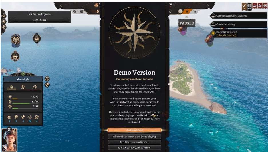 Corsair Cove Preview for Steam